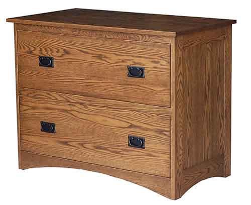 Amish Mission Lateral File Cabinet