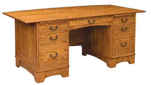 Amish Noble Mission Executive Office Desk