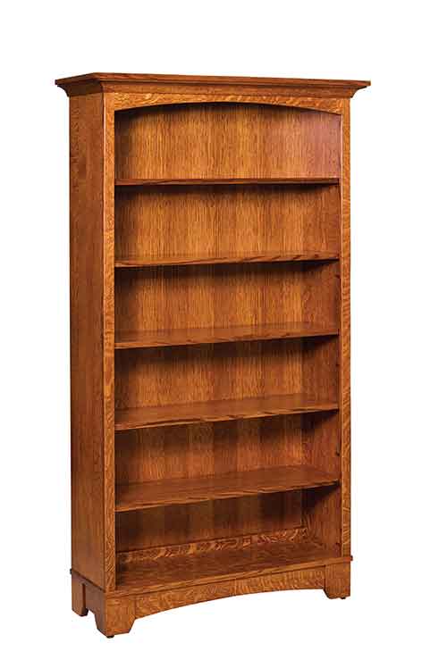 Amish Noble Mission Bookcase - Click Image to Close