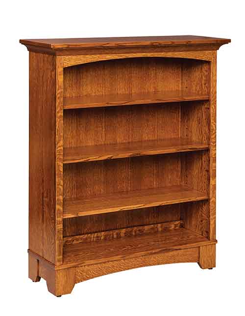 Amish Noble Mission Bookcase - Click Image to Close