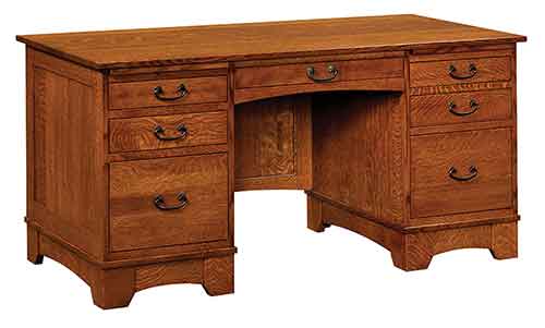 Amish Noble Mission Office Desk