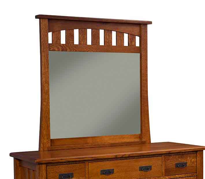 Amish Grant Dresser Slat Mirror