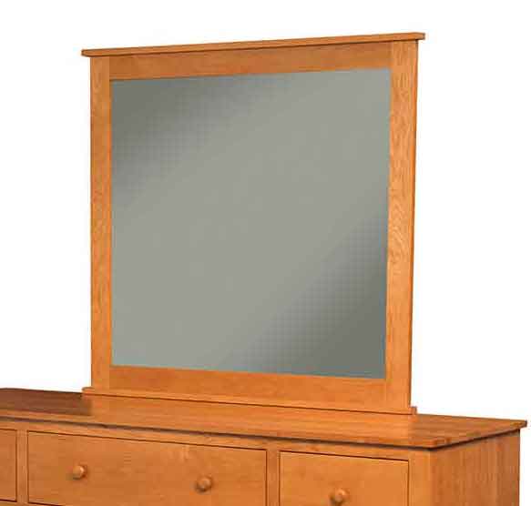Amish Nantucket Dresser Mirror - Click Image to Close