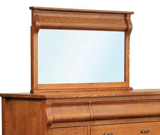 Amish Pierre Dresser Mirror - Click Image to Close