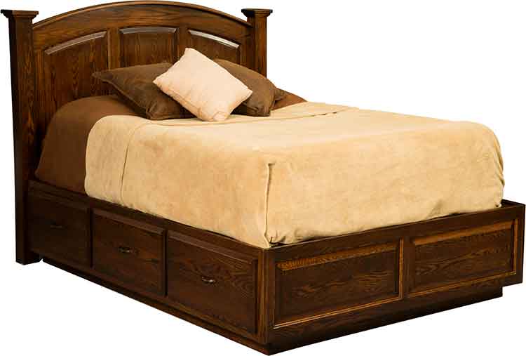 Amish Americana Bed - Click Image to Close