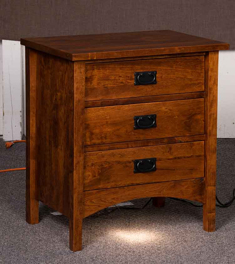 Amish Arts & Crafts Bedroom Night Stand - Click Image to Close