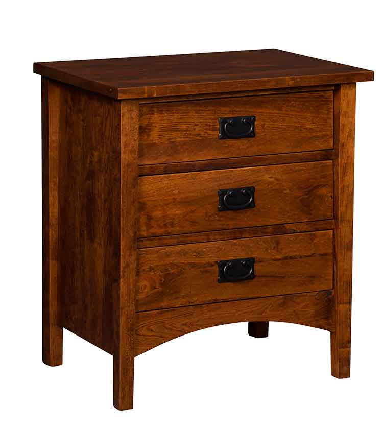 Amish Arts & Crafts Bedroom Night Stand - Click Image to Close