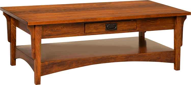 Amish Arts & Crafts Coffee Table - Click Image to Close