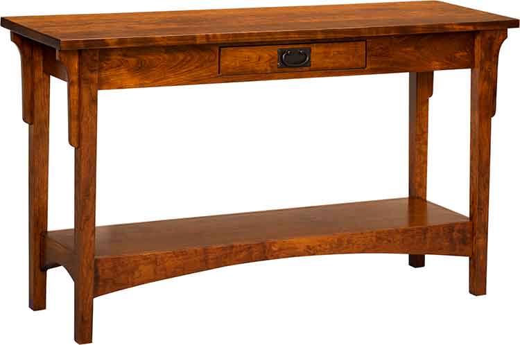 Amish Arts & Crafts Sofa Table - Click Image to Close