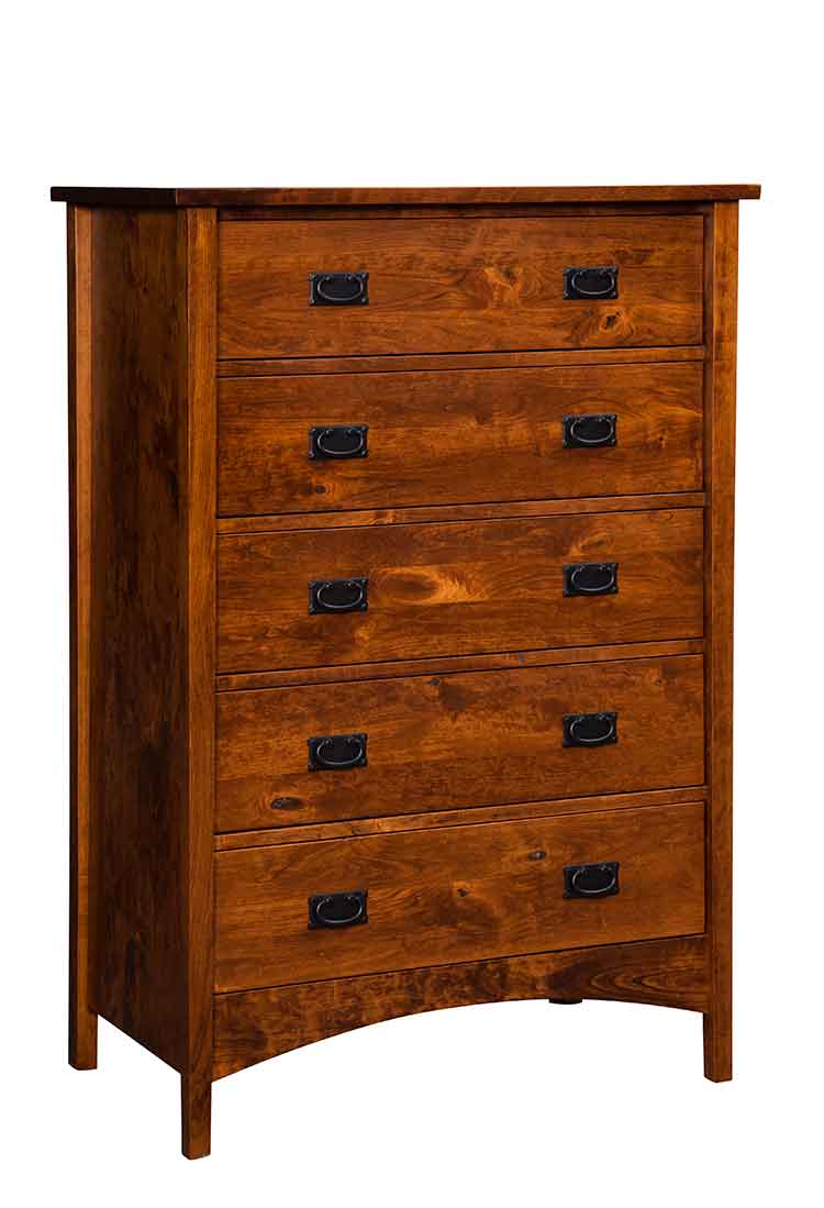 Amish Arts & Crafts Mountain Master Chest - Click Image to Close
