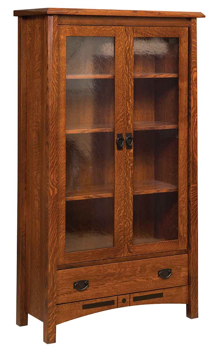 Amish Bel Aire Bookcase - Click Image to Close