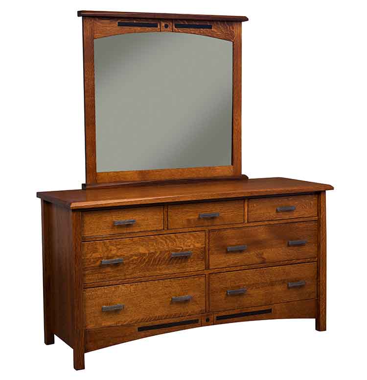 Amish Bel Aire Bedroom Dresser - Click Image to Close