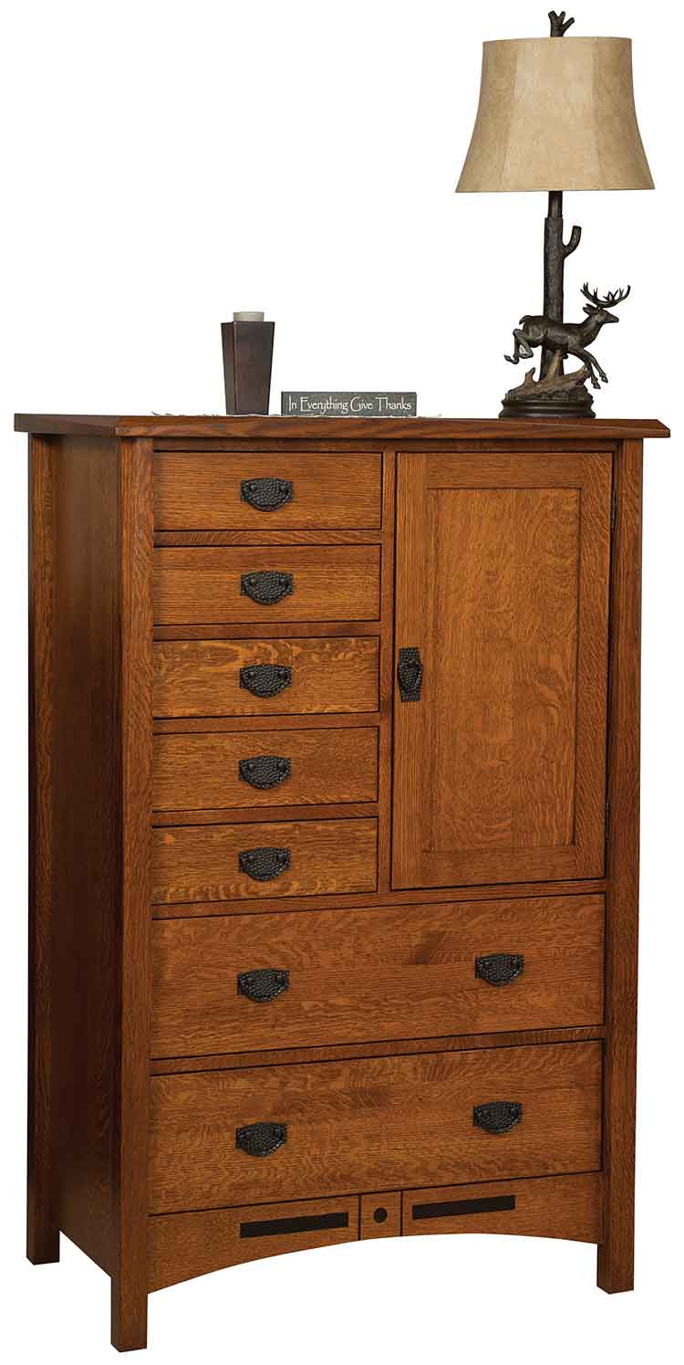 Amish Bel Aire Gentleman's Chest - Click Image to Close