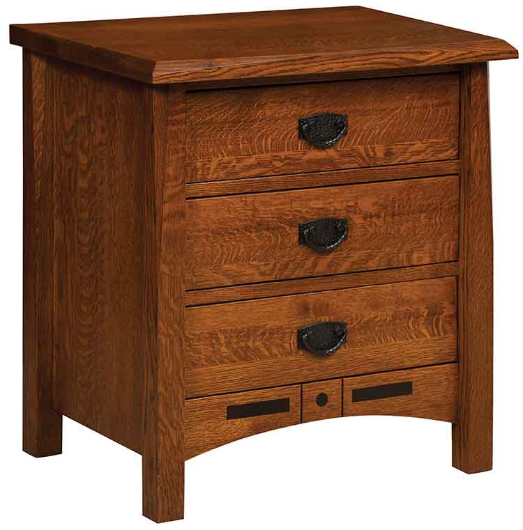 Amish Bel Aire Bedroom Nightstand - Click Image to Close