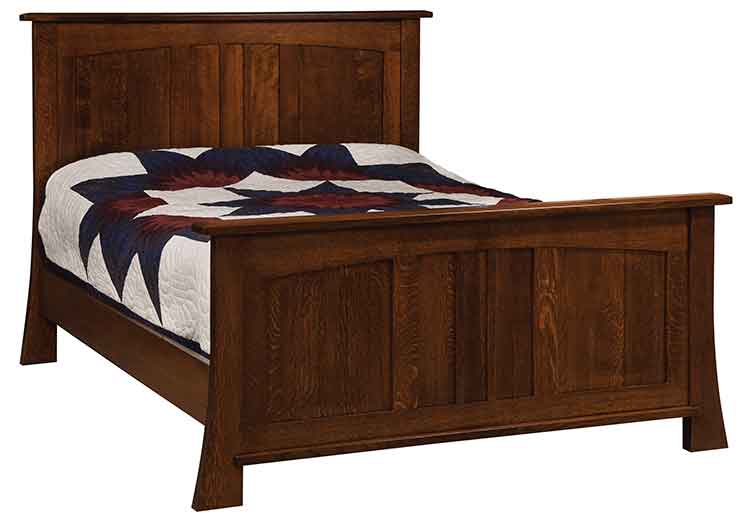Amish Grant Panel Bed