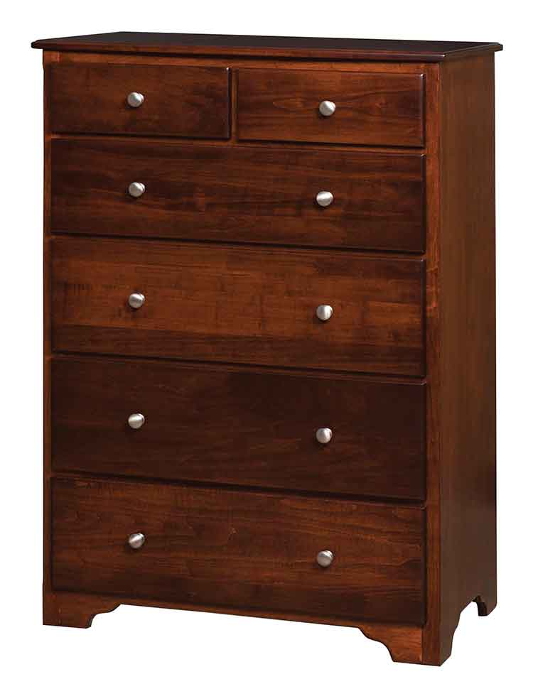 Amish Millerton Bedroom Chest of Drawers - Click Image to Close
