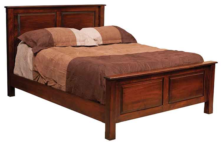Amish Millerton Bed - Click Image to Close