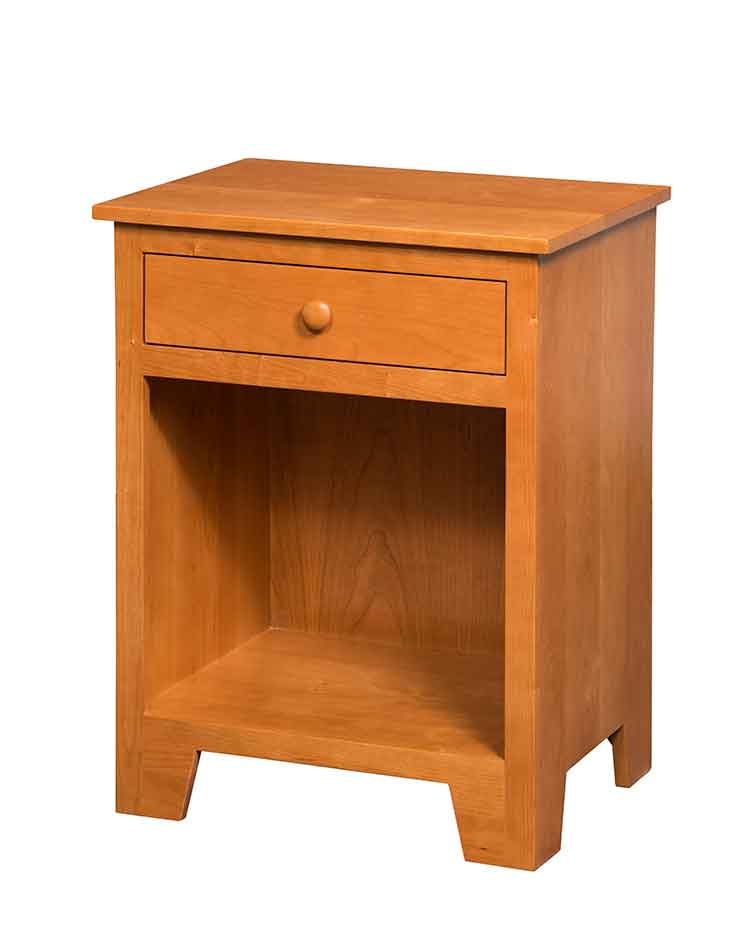 Amish Nantucket Open Night Stand - Click Image to Close