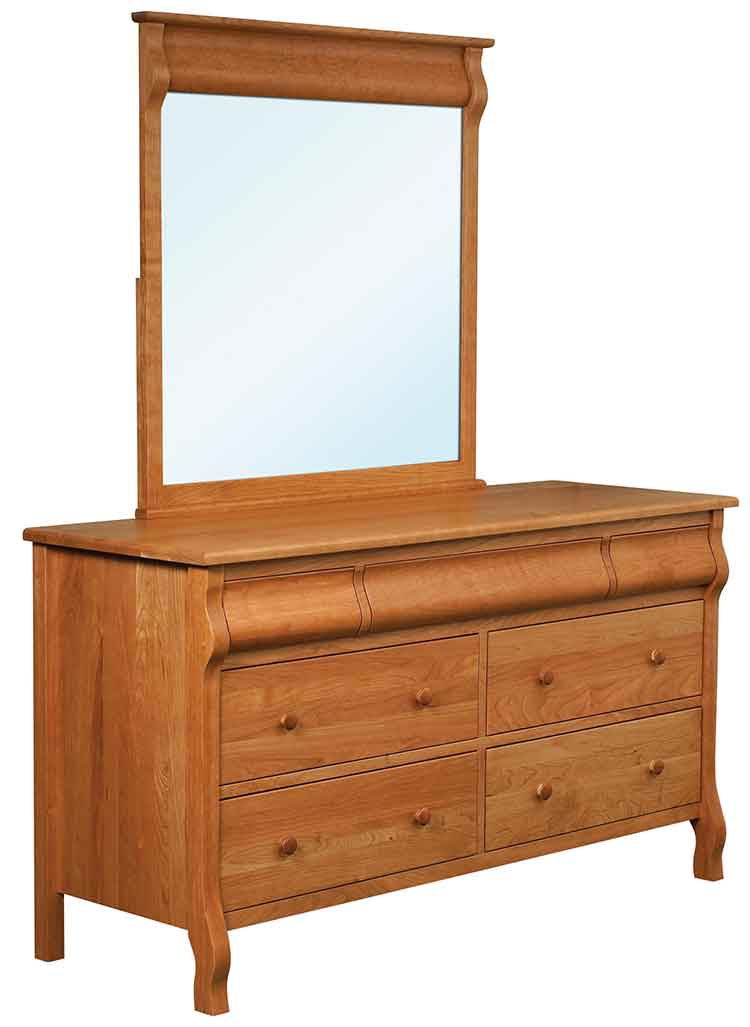Amish Pierre 7 Drawer Bedroom Dresser - Click Image to Close