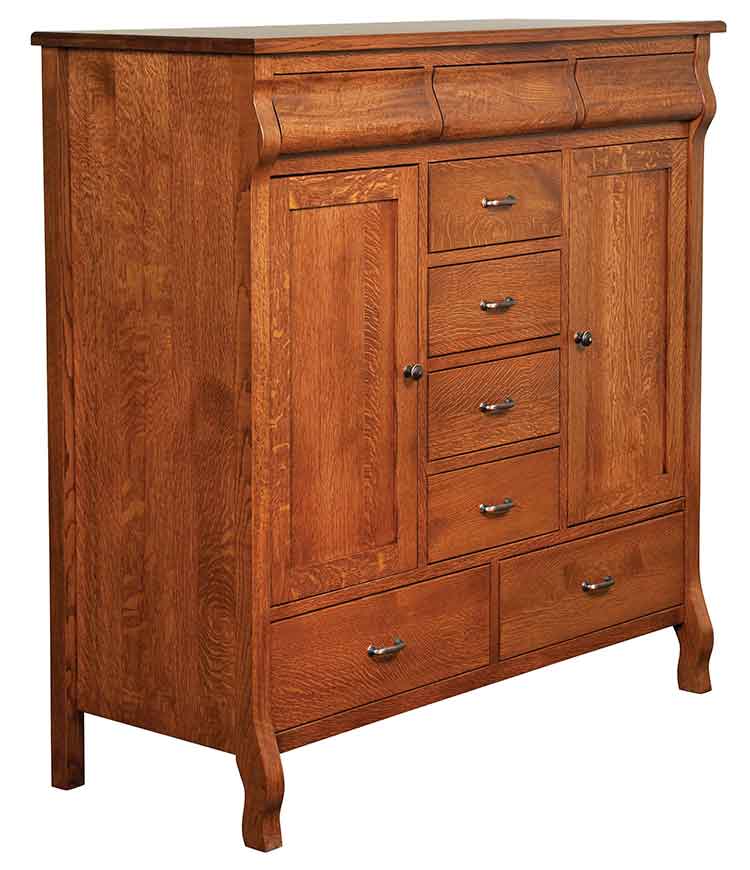Amish Pierre His & Hers Chest - Click Image to Close