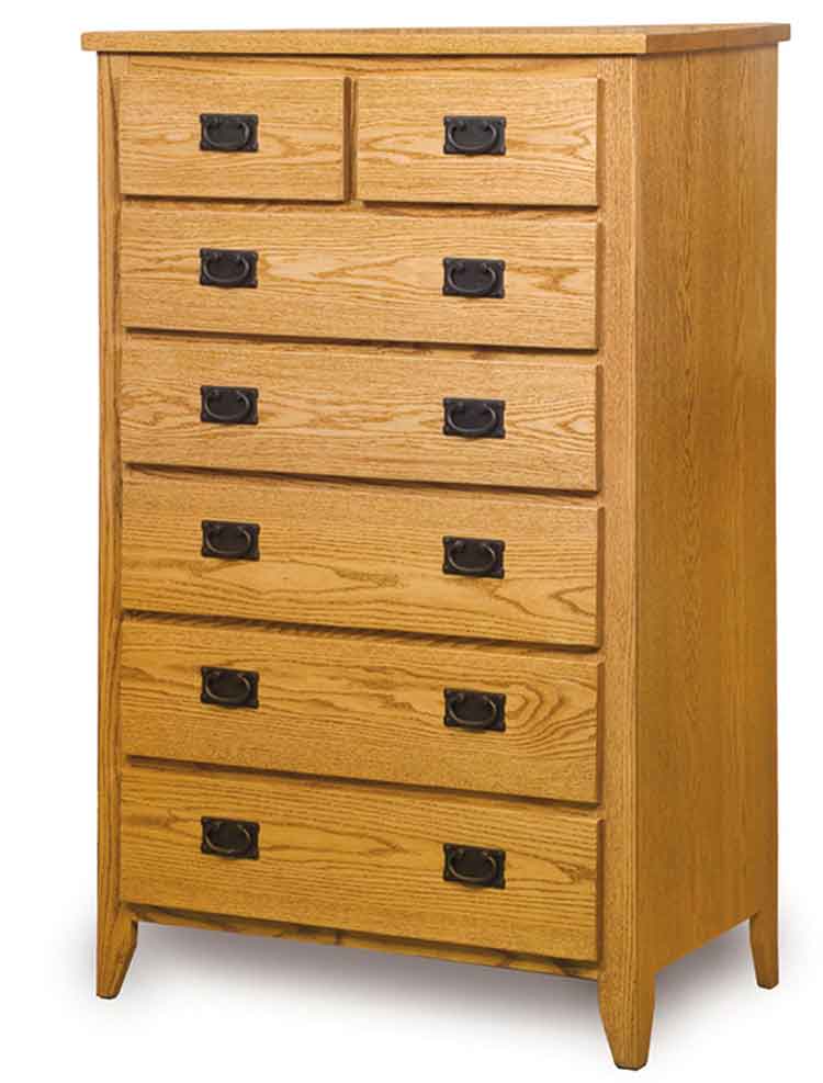 Amish Ridgecrest Mission Chest of Drawers