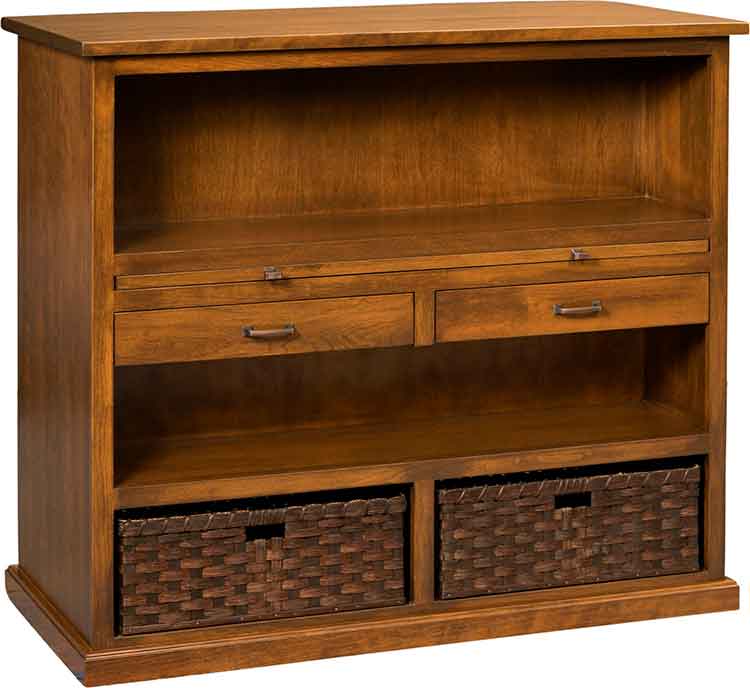 Amish Double-sided childs storage/desk