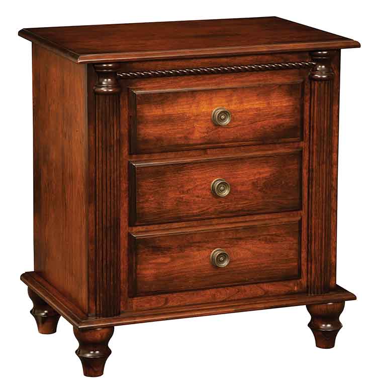 Amish Ellyons Bedroom Nightstand - Click Image to Close