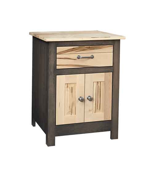 Amish Harrison Door Drawer Nightstand - Click Image to Close