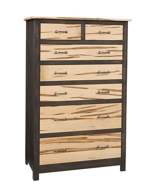Amish Harrion Chest of Drawers - Click Image to Close