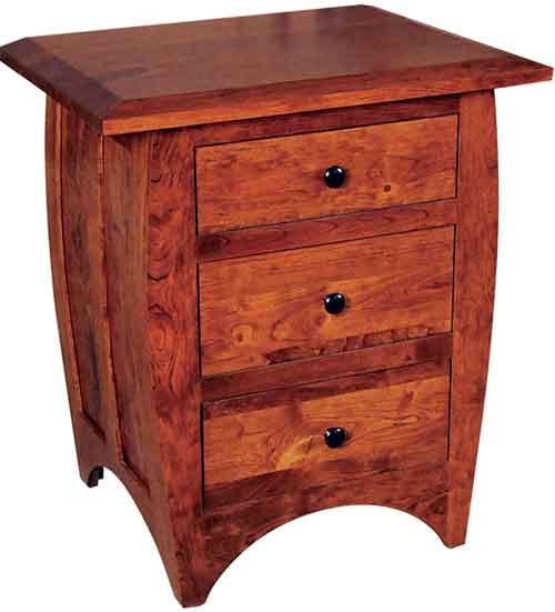 Amish Hillsdale Drawer Nightstand - Click Image to Close