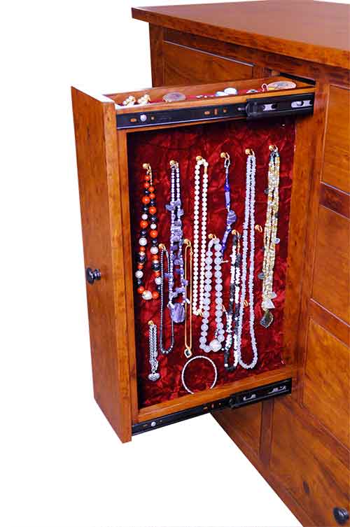 Amish Shinto Jewelry Dresser - Click Image to Close