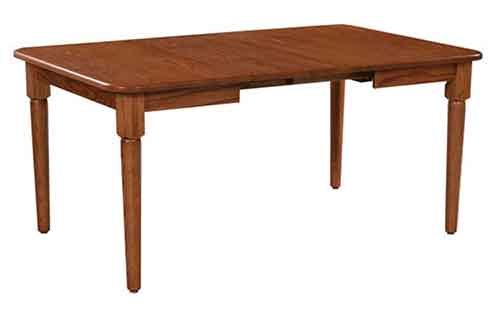 Amish Made Butterfly Leaf Leg Table