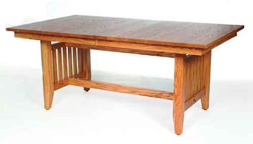 Amish Made Trestle Mission Table