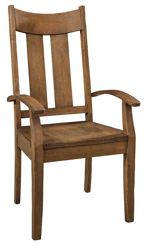 Amish Aspen Dining Chair - Click Image to Close