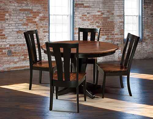 Amish Brawley Dining Chair - Click Image to Close