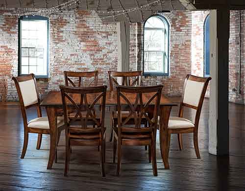 Amish Callahan Dining Chair - Click Image to Close