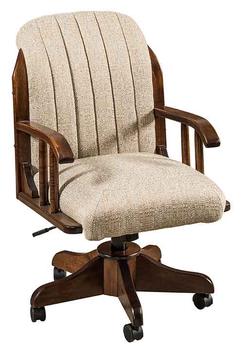 Amish Delray Dining Desk Chair - Click Image to Close