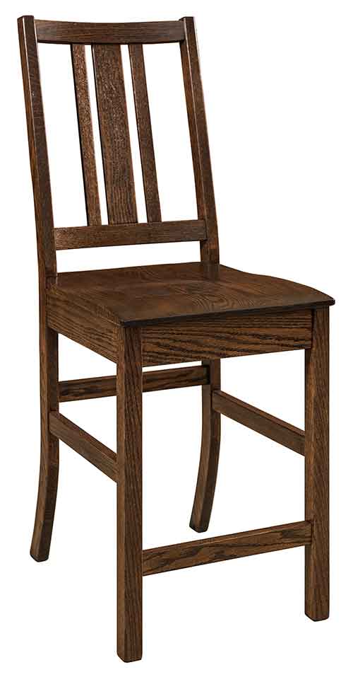 Amish Eco Dining Stool - Click Image to Close