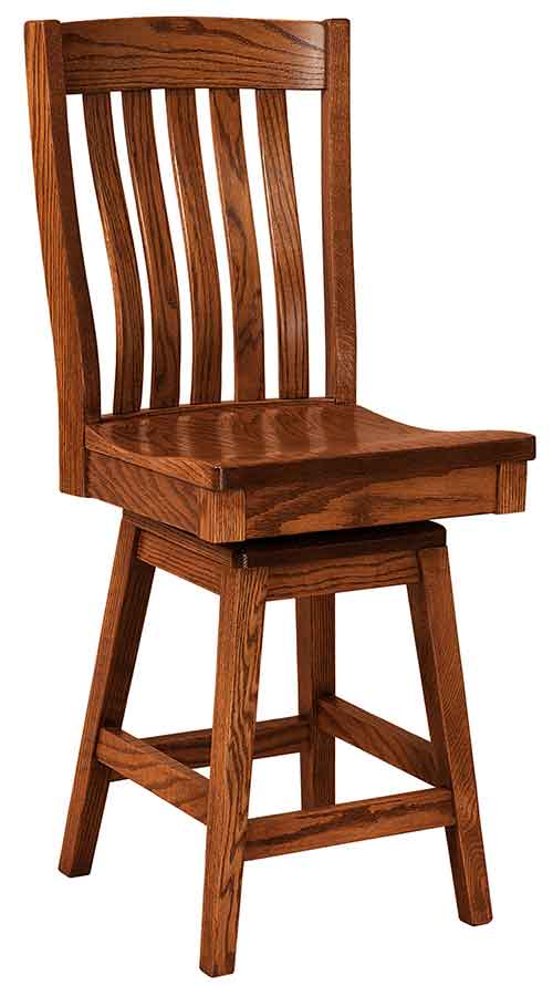 Amish Houghton Dining Stool - Click Image to Close
