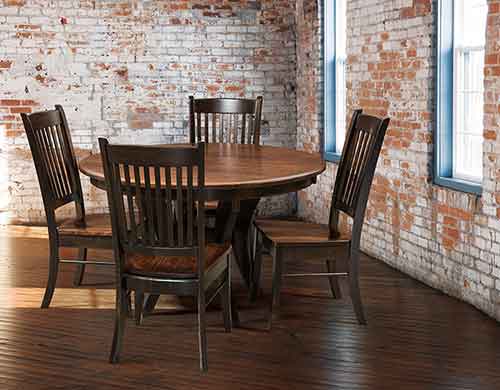Amish Linzee Dining Chair - Click Image to Close