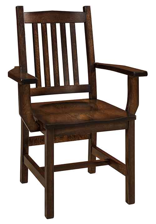 Amish Logan Dining Chair - Click Image to Close