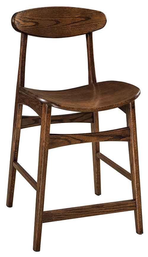 Amish Marque Dining Stool - Click Image to Close