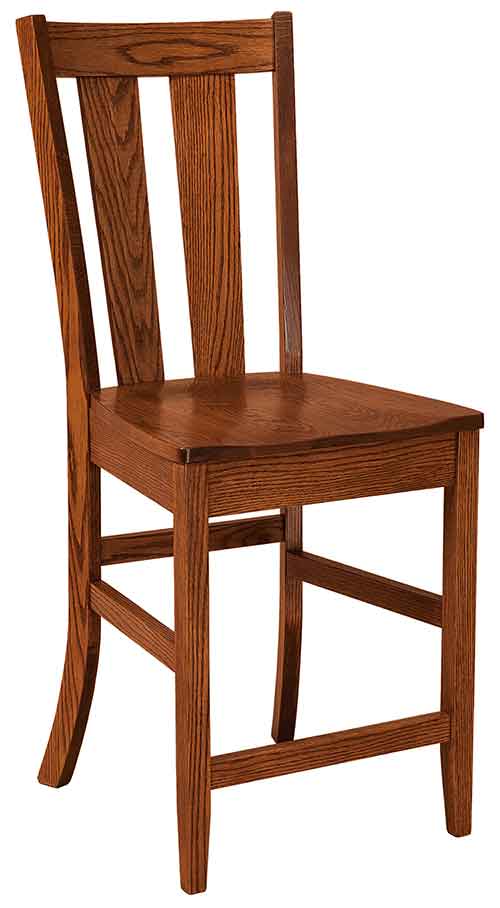 Amish Newberry Dining Stool - Click Image to Close