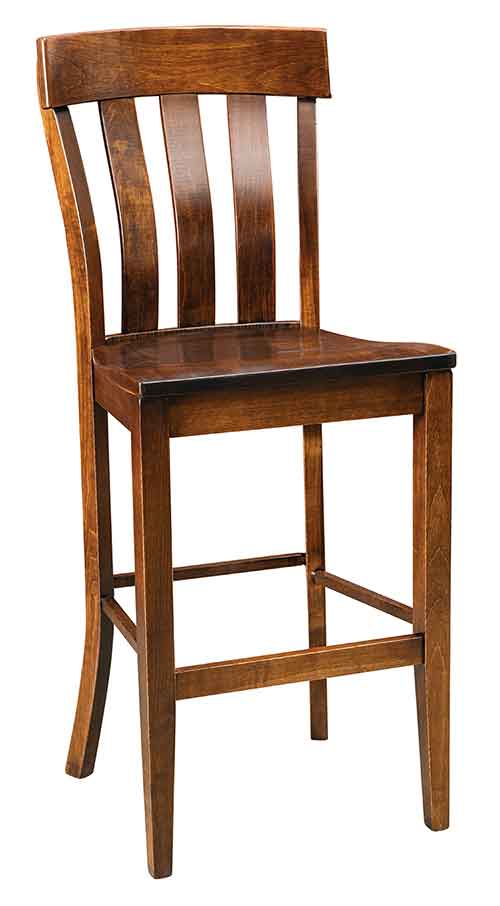 Amish Raleigh Dining Stool - Click Image to Close