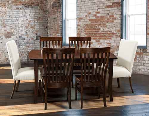 Amish Theodore Dining Chair - Click Image to Close