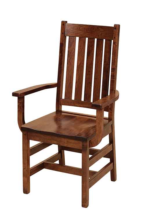 Amish Williamsburg Dining Chair - Click Image to Close
