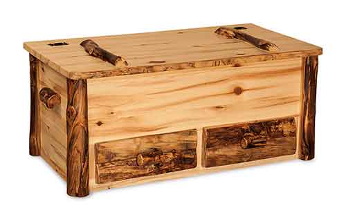 Hope Chest w/ Drawers - Click Image to Close