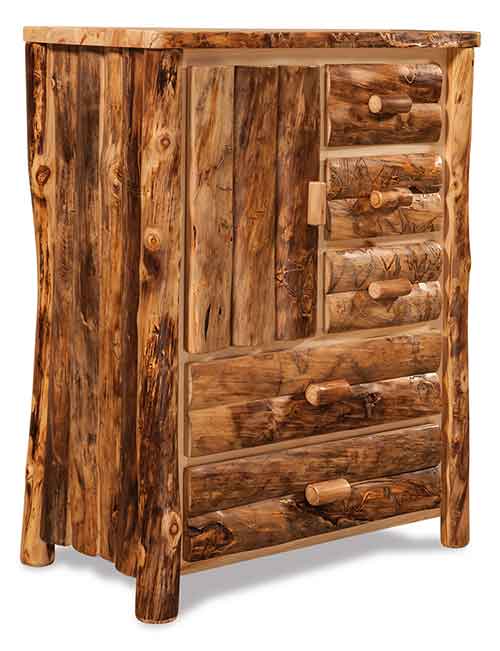 Armoire 5 Drawers, 1 Door - Click Image to Close