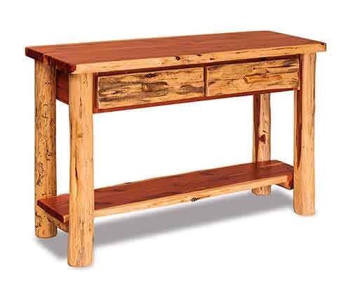 Sofa Table w/ Drawers - Click Image to Close