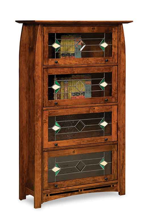 Amish Boulder Creek Barrister Bookcase - Click Image to Close